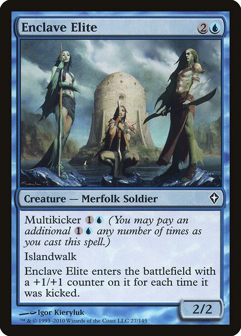 Enclave Elite card from WWK #27