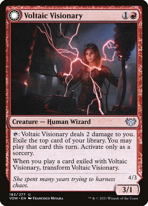 Voltaic Visionary card from VOW #183