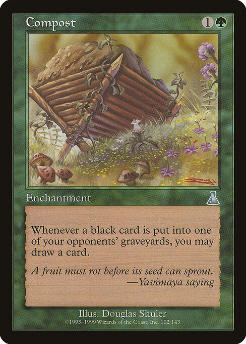 Compost card from UDS #102