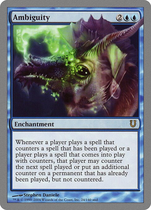 Ambiguity card from UNH #24
