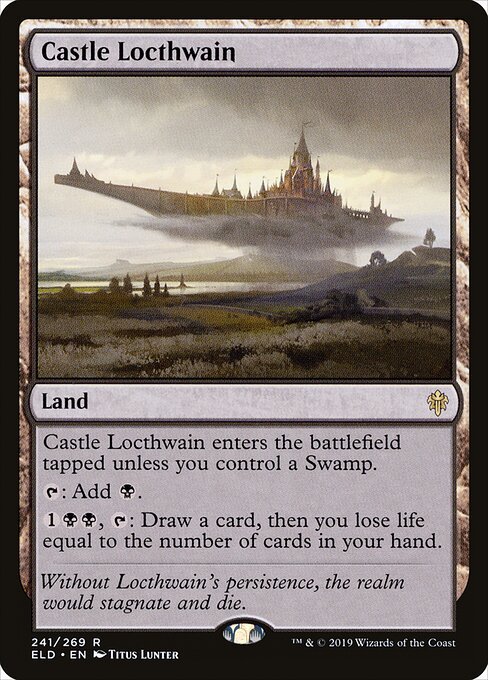 Castle Locthwain card from ELD #241