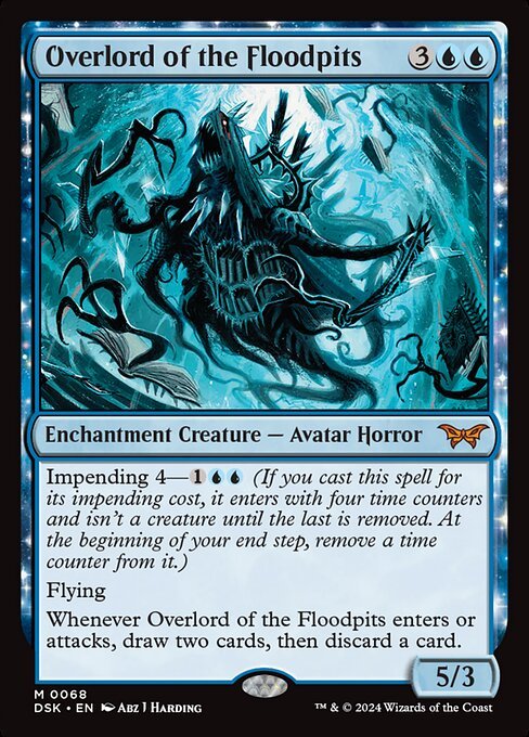 Overlord of the Floodpits card from DSK #68
