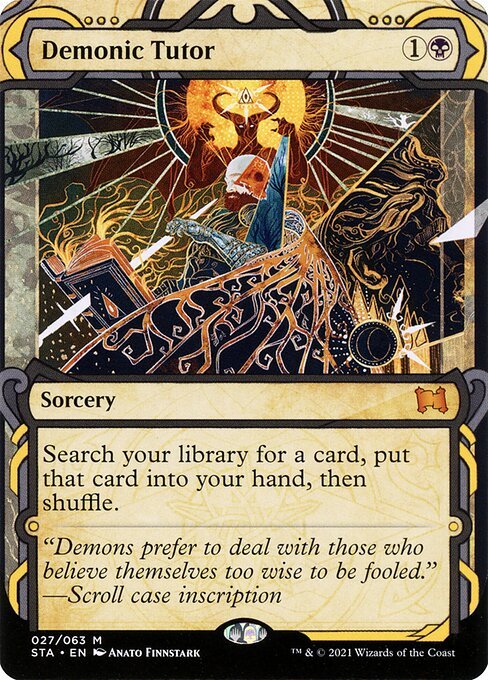 Demonic Tutor card from STA #27