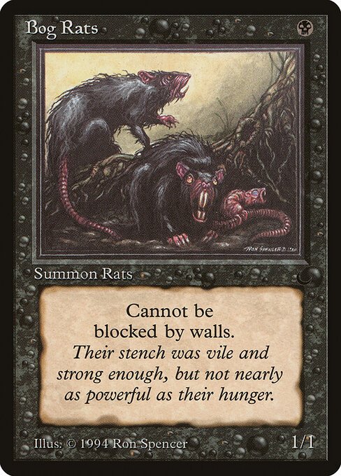 Bog Rats card from DRK #product-3487