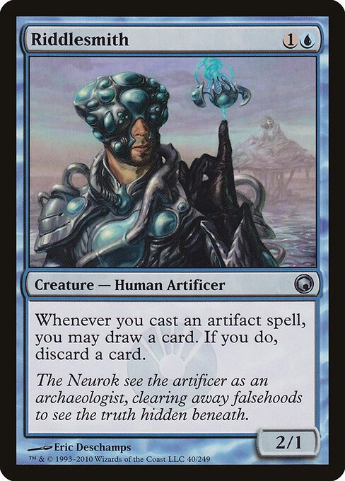 Riddlesmith card from SOM #40