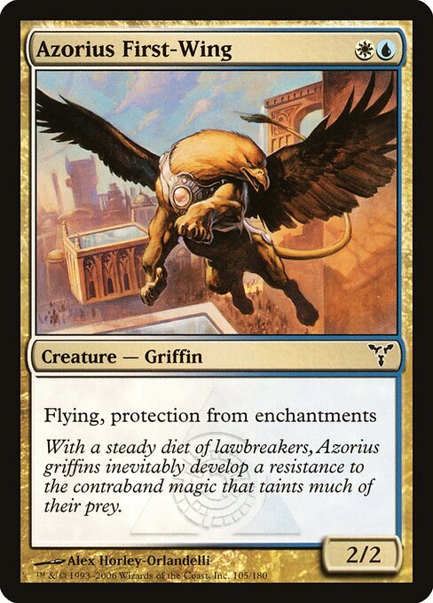 Azorius First-Wing card from DIS #105