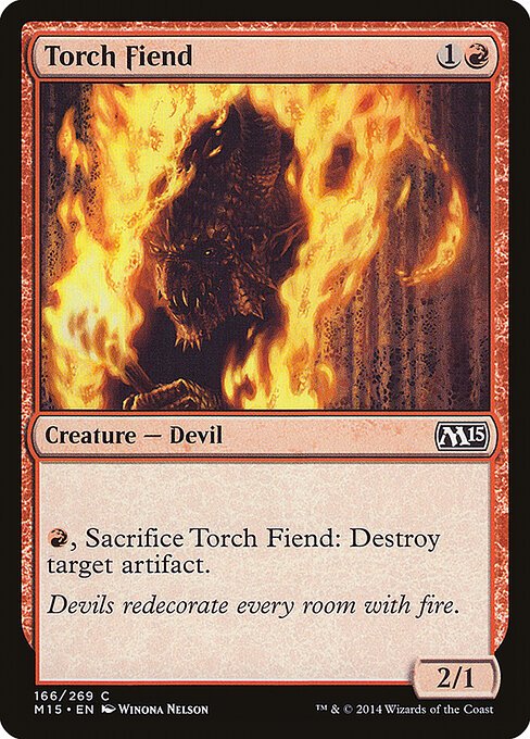 Torch Fiend card from M15 #166