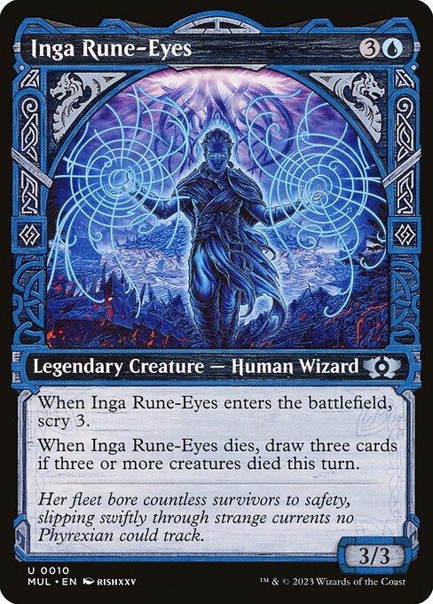 Inga Rune-Eyes card from MUL #10