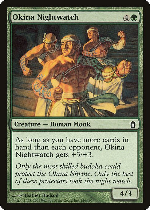 Okina Nightwatch card from SOK #140