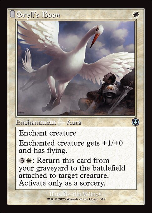 Gryff's Boon card from INR #342