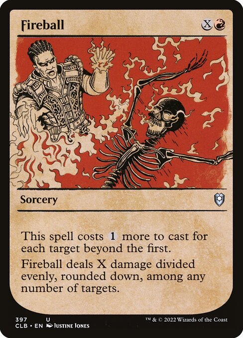 Fireball card from CLB #397