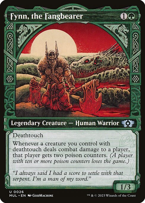 Fynn, the Fangbearer card from MUL #26