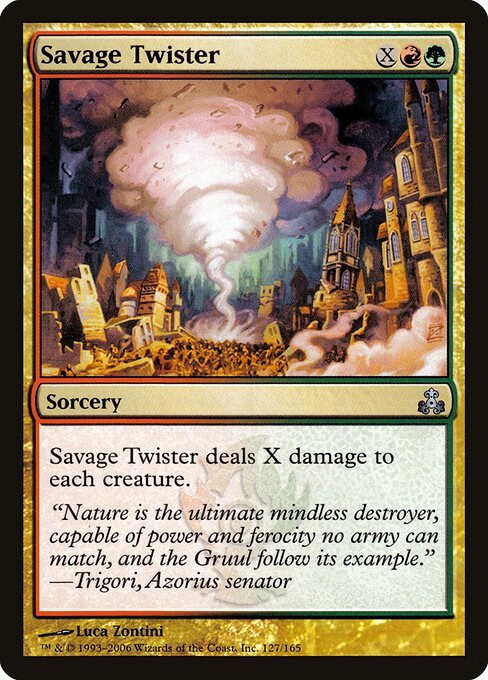 Savage Twister card from GPT #127