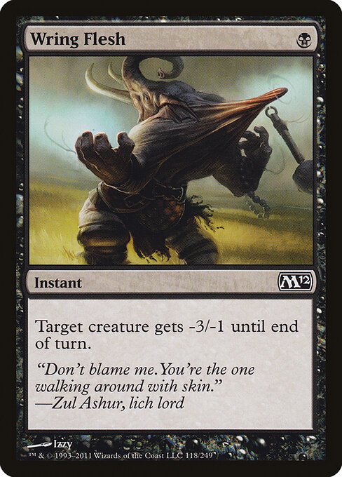 Wring Flesh card from M12 #118