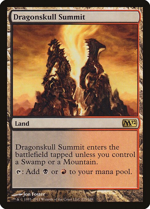 Dragonskull Summit card from M12 #225