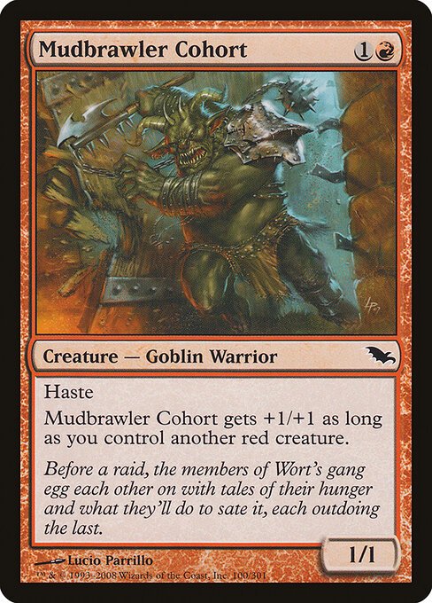 Mudbrawler Cohort card from SHM #100