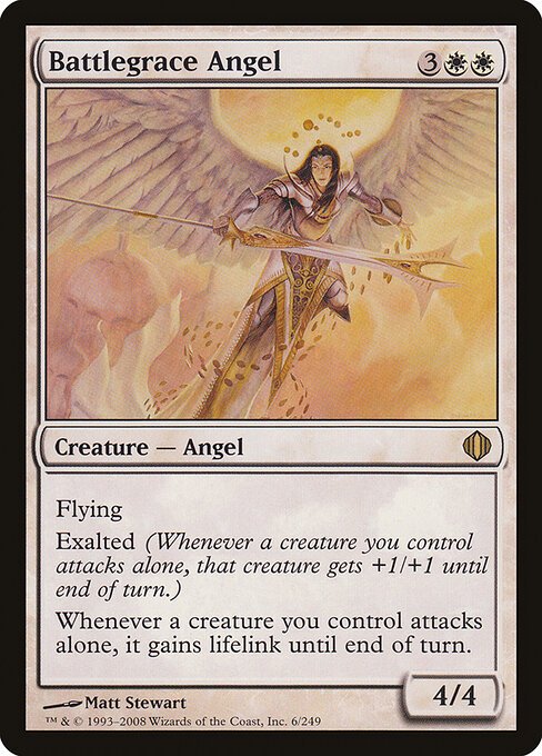 Battlegrace Angel card from ALA #6