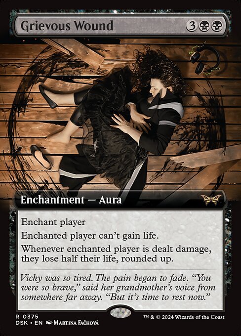 Grievous Wound card from DSK #375
