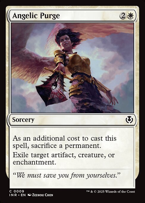 Angelic Purge card from INR #9