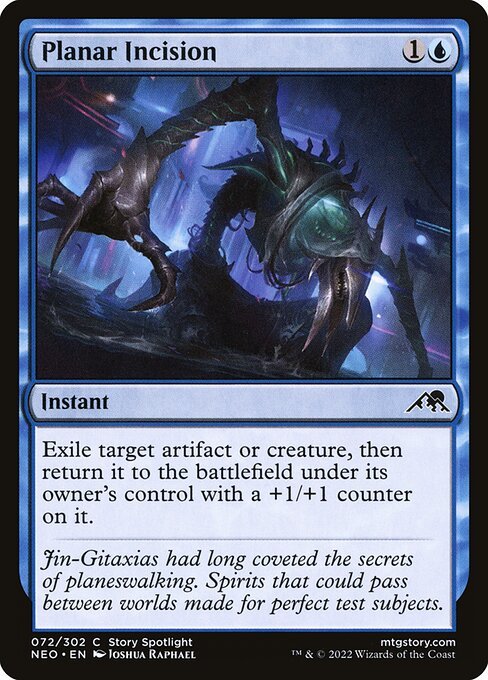 Planar Incision card from NEO #72