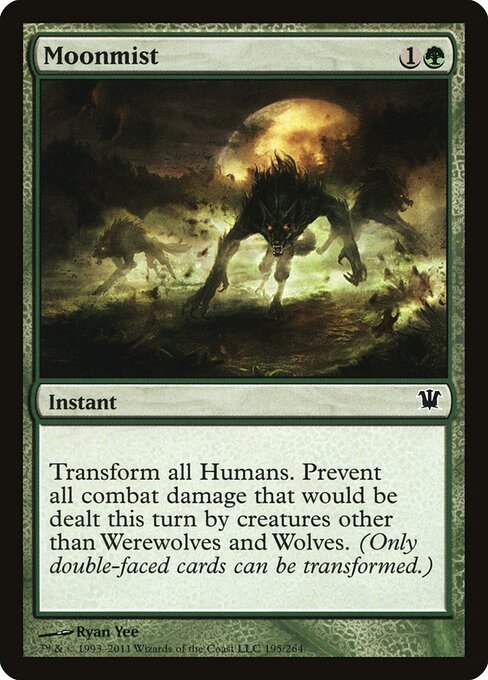 Moonmist card from ISD #195