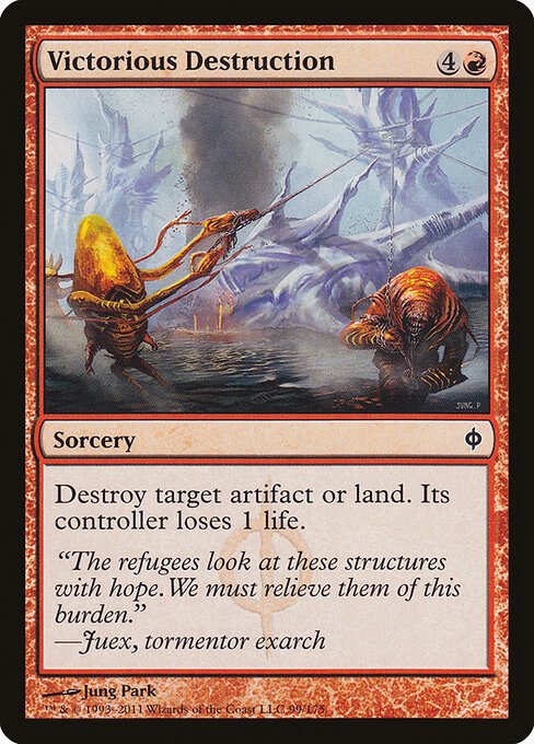 Victorious Destruction card from NPH #99