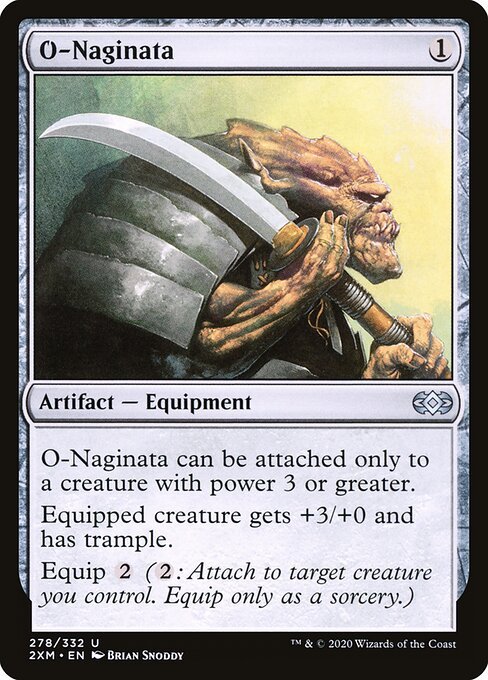 O-Naginata card from 2XM #278