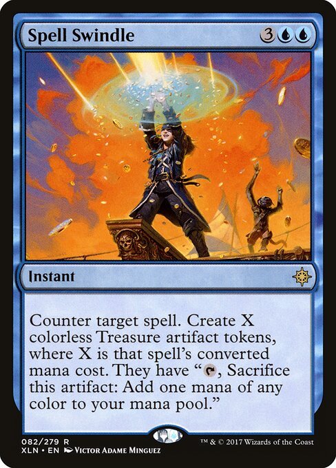 Spell Swindle card from XLN #82