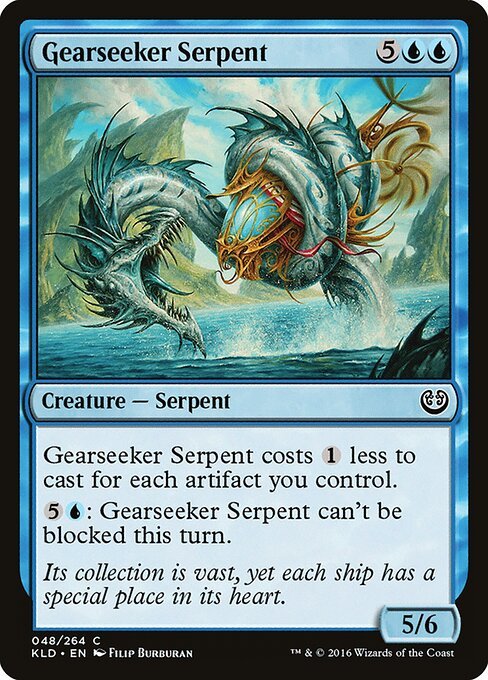Gearseeker Serpent card from KLD #48