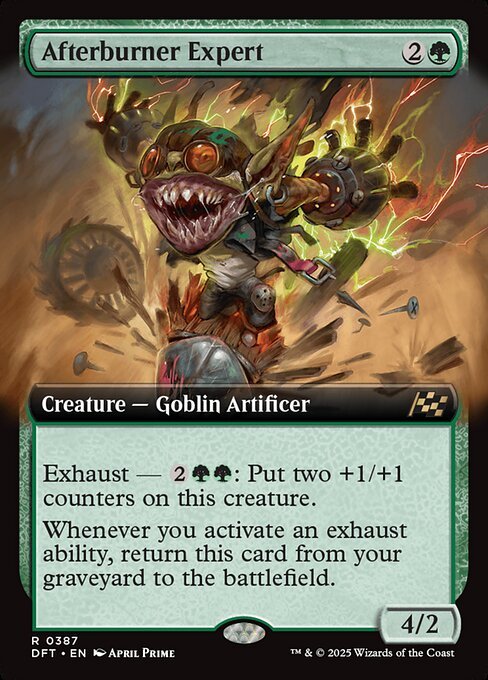 Afterburner Expert card from DFT #387