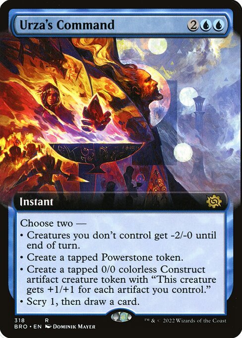 Urza's Command card from BRO #318