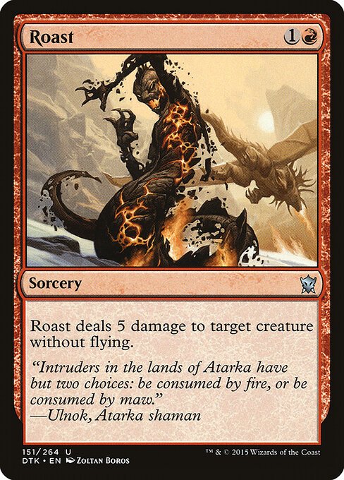 Roast card from DTK #151