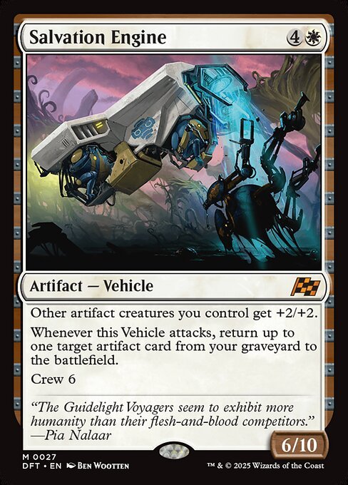 Salvation Engine card from DFT #27
