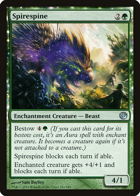 Spirespine card from JOU #142