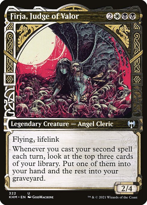 Firja, Judge of Valor card from KHM #322