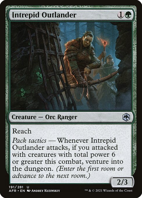 Intrepid Outlander card from AFR #191