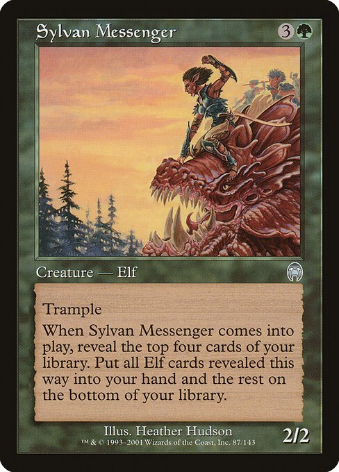 Sylvan Messenger card from APC #87
