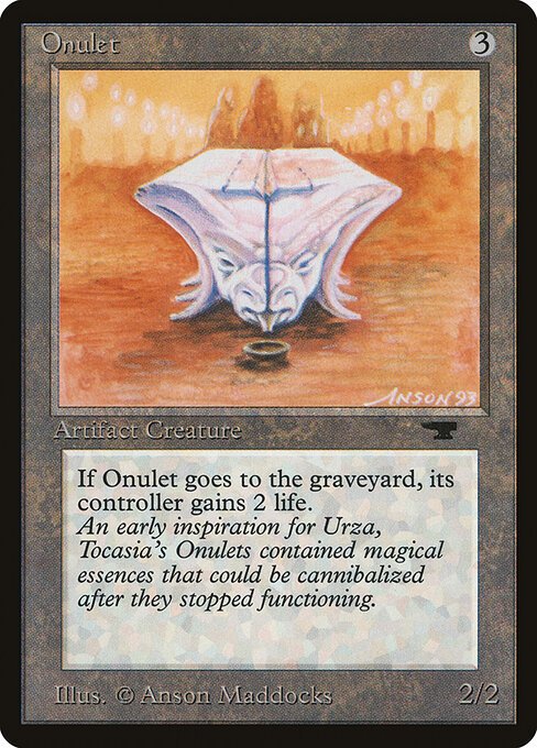Onulet card from ATQ #product-3302