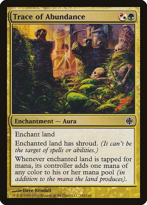 Trace of Abundance card from ARB #142