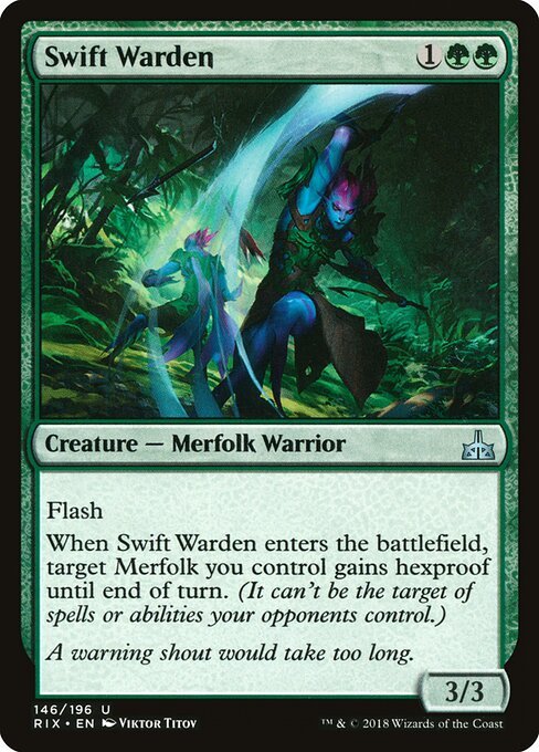 Swift Warden card from RIX #146