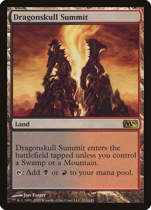 Dragonskull Summit card from M10 #223