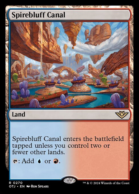 Spirebluff Canal card from OTJ #270