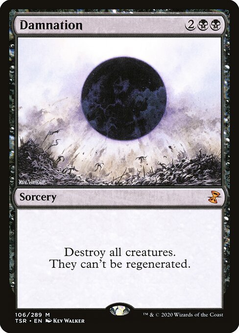 Damnation card from TSR #106