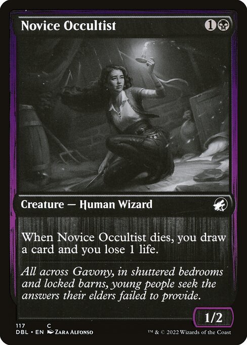 Novice Occultist card from DBL #117