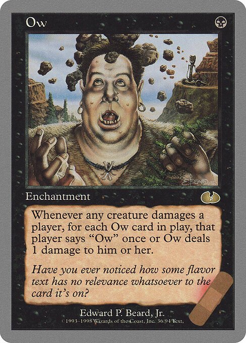 Ow card from UGL #36