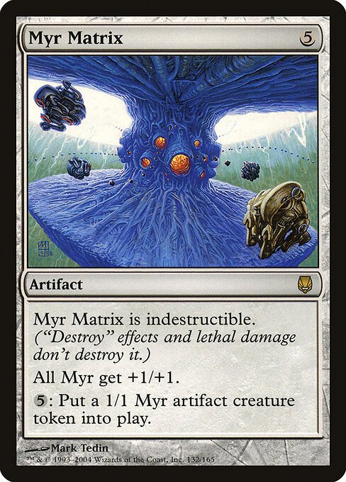 Myr Matrix card from DST #132