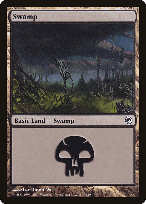 Swamp (239) card from SOM #239