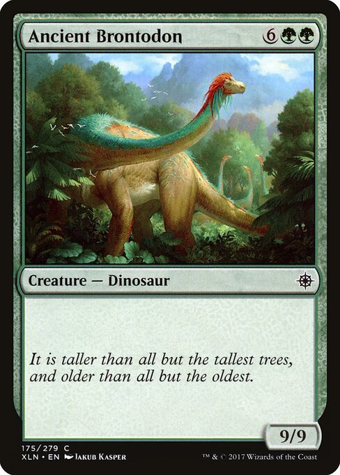 Ancient Brontodon card from XLN #175