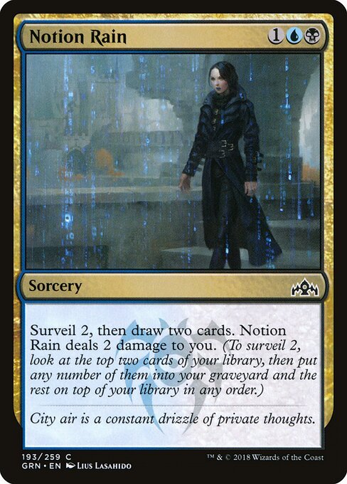Notion Rain card from GRN #193