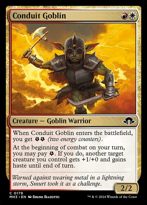 Conduit Goblin card from MH3 #179
